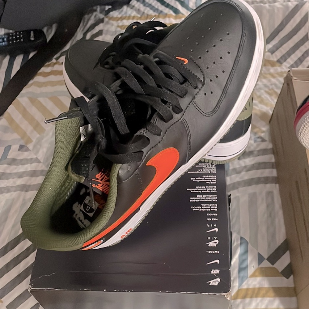 New Air Force 1s only tried on great shoe just not my style will trade also